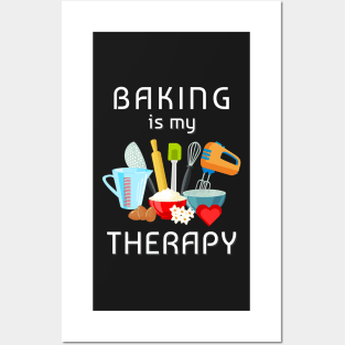 Baking Therapy Posters and Art